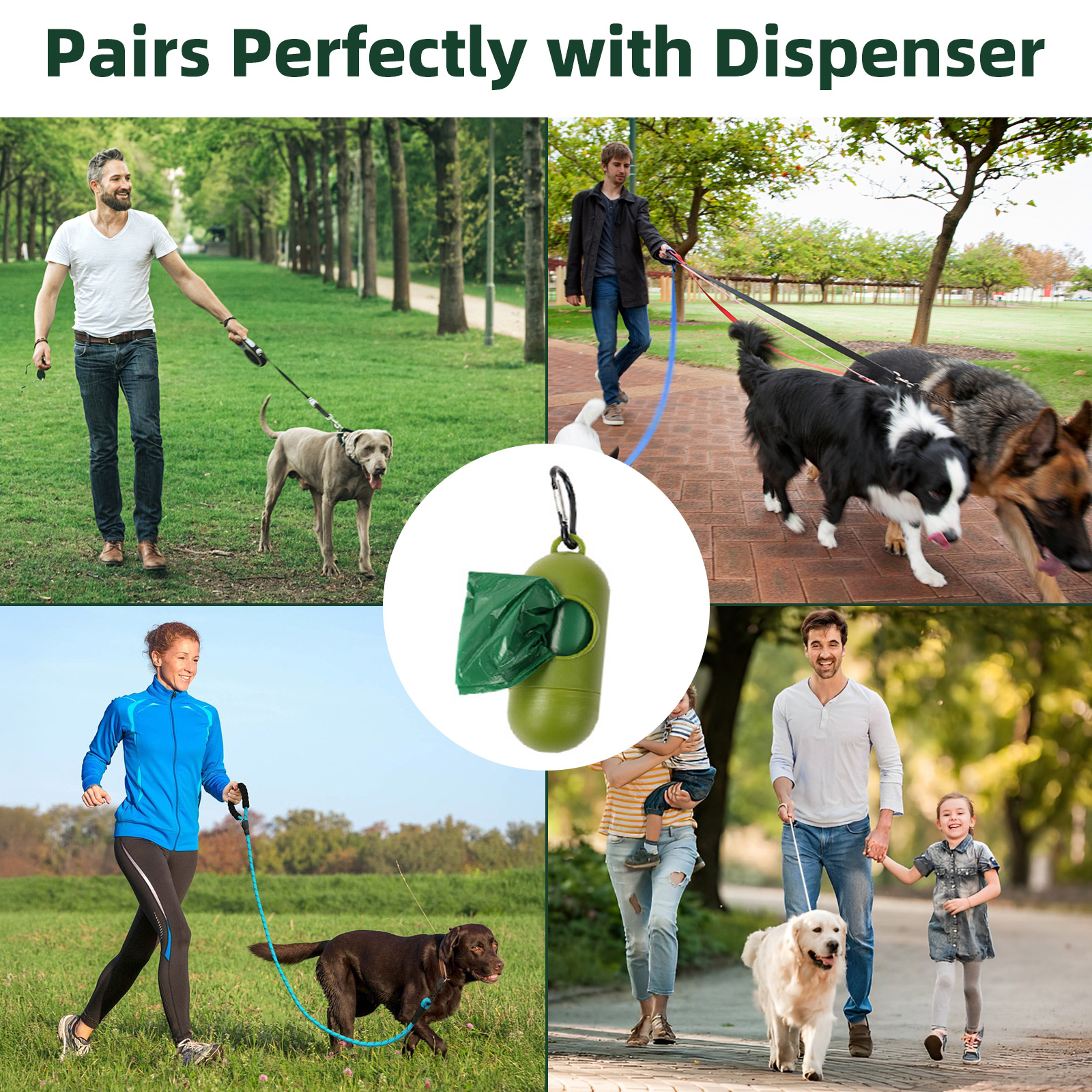 DaPlug Dog Poop Bags with Dispenser, 180 Count photo 5