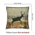 thumbnail image 4 of Vintage Farmhouse Animals Throw Pillow Covers Inch Set of  Bear Deer Decorative Pillows Case Polyester Outdoor Cushion Covers for Couch Sofa Bed Home Decor, 4 of 7