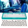 thumbnail image 1 of Kit De Teclado Mecánico DIY, 67 Teclas, Interruptor Hot Swap, Retroiluminación RGB, Panel ABS, Teclado Para Juegos Personalizado Para Win XP, Vista, Win 7, Win 8, Win 10, Win 11,, 1 of 8