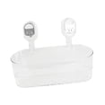 thumbnail image 2 of Elodie Suction Cup Shower Shelf Simple Storage Rack for Kitchen Toilet Laundry Room Clear, 2 of 8