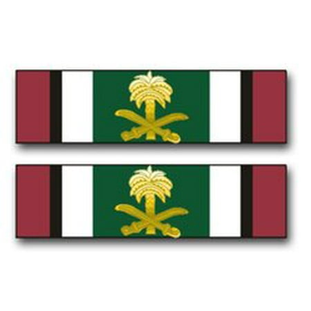 MAGNET United States Army Kuwait Liberation Medal (Saudi Arabia) Ribbon Decal Magnetic Sticker
