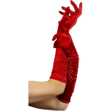 Adult Temptress Long Red Gloves