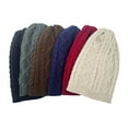 thumbnail image 4 of EHRWE Winter Beanie Hat For Women Casual Solid Color Winter Outdoor Hood Hat Cover Knitted Hat Fashion, 4 of 4