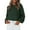 Dark Green, variant on PRETTYGARDEN Womens Sweaters Fall Fashion Long Sleeve Crewneck Floral Knit Pullover Sweater Tops Winter Clothes