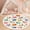 Color 2, variant on Washable Non Slip 4ft Round Rug, Colorful Farm Scene Animals Barn Sunflowers Tractors Circle Area Rugs with Tassels Carpet for Nursery Bedroom Living Room Playroom Classroom