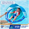 thumbnail image 2 of Flota de primavera para bebés con canopy Shark, 2 of 7