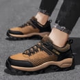 thumbnail image 6 of Men's Outdoor Casual Sneakers, Hiking Boots,  Large Size Comfortable Men's Casual Sneakers Trail Running Shoes,, 6 of 9