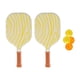 thumbnail image 2 of Juego de Paletas de pickleball Sharpla Profesional Incluye 2 Raquetas Y 4 Pelotas para interiores, 2 of 8