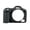 Black, variant on Silicone Case for R5II Soft Wear Protective Frame Covers for R5II Camera Access