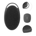 thumbnail image 3 of Unique Bargains 1 Pc Hangable Oval Bath Brush Shower Brush Black, 3 of 6
