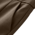 thumbnail image 5 of Utoimkio High Waist Double Button Bootcut Dress Pants for Women Front Pleated Solid Slim Fit Office Business Flared Trousers with Side Slip Pockets, 5 of 8
