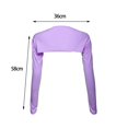 thumbnail image 7 of Comfortable Sleeve Shawl Protective Cooling Gloves Breathable Shawl arms sleeves Arm Sleeve for Golf Sports Hiking Cycling Men violet, 7 of 7