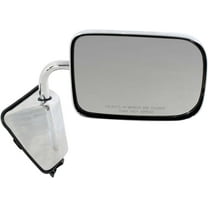 Mirror Compatible With 1988-1989 Dodge D100 1988-1993 D250 Right Passenger Side Chrome Kool-Vue