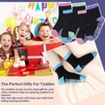 thumbnail image 3 of Toddler Girls Non Slip Socks, 15 Pairs  Baby Kids Skid  Sock with Grippers for 0-7 Years Toddler Girls Boys, 3 of 6