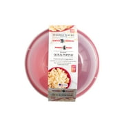 Nordic Ware 14 Cup Plastic Microwave Quick Pop Popcorn Popper, Red, 68402W