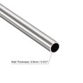 thumbnail image 3 of Uxcell 9mm OD 0.8mm Wall Thickness 300mm Length 304 Stainless Steel Tube 3 Pack, 3 of 5