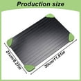 thumbnail image 2 of Clearance! Tswift Defrost Tray Thaw Board Plate, Tray for Frozen Meat Rapid and Safer Way of Thawing Food Large Size Defroster Plate Thaw by Natural Heating, Green, 2 of 7