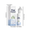 thumbnail image 3 of Dog Paw Cleaner, Mudbuster Paw Cleaner, Paw Cleaner for Dogs, Dog Paw Washer, 150Ml No-Rinse Pet Grooming Product That Lifts Caked Mud, Dirt and Debris from Paws Without Messy, 3 of 6