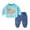 Blue, variant on Futezty Toddler Boys Girls Clothes Fall Winter Outfit Sets, Baby Boy Girl Outfits 6M 12M 24M 2T 3T 4T 5T 3PCS