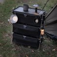 thumbnail image 2 of Caja Almacenamiento Al Aire Libre Cesta Malla Plegable Organizador para Acampar (cesta Almacenamiento), 2 of 9