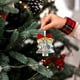 thumbnail image 5 of onlyliua Ofertas de Navidad Decoraciones para Fiestas Navideñas Adornos con Lazos de Lentejuelas Adornos Colgantes para El Coche Adornos Colgantes para Elárbol de Navidad, 5 of 6