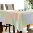thumbnail image 3 of GZHJMY Easter Bunny Tablecloth, Rectangle Waterproof Washable Polyester Table Cover for Picnic Dinner Holiday Party Decor, 60 x 108 Inch, 3 of 7