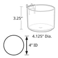 thumbnail image 2 of 4" Diameter Cup Display for Pegboard or Slatwall, 10-Pack, 2 of 3