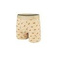 thumbnail image 2 of Aeropostale Mens Boxer Briefs Poly Spandex Performance Brushed Microfiber Ultra Soft Fly-less Support Boxer Briefs Underwear(Beige/Brown/Green/Black, Small), 2 of 5