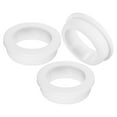 thumbnail image 1 of Uxcell 3-Pack 2.02 Inch Drill Hole, 1.57 Inch ID Grommets de Caucho de Silicona para Cableado, Tapones de Agujero, Escritorio, Tubería de Agua, Hidropónico, Riego [Blanco], 1 of 1