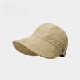 thumbnail image 2 of Sun Hats for Women, Wide Brim UV Hat for Beach Travel | Quick Dry Foldable Bucket Hat with Ponytail Opening, Adjustable Fit for Beach, Hiking, Gardening and Travel, 2 of 4