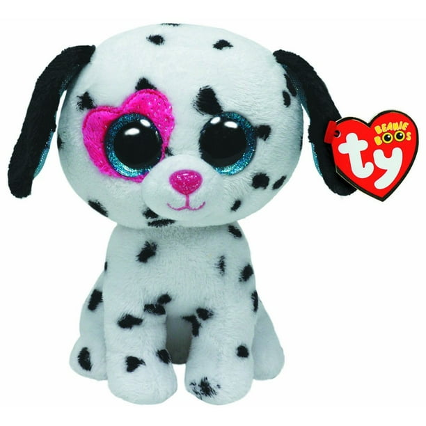 New TY Beanie Boos - Chloe Dalmatian Dog ( Exclusive) (Glitter Eyes