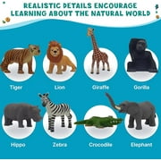 Get Ready Kids Wild Animal Playset, 8 Pieces