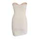 thumbnail image 5 of VISgogo Ladies Bodycon Vestido Corto de Punto, Verano Mujer Color Sólido Sin Tirantes Pecho Anudado Sin Mangas Sin Espalda Falda a la Cadera VISgogo moda, 5 of 6