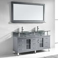 thumbnail image 6 of Virtu Vincente Rocco MD-61 59 in. Double Bathroom Vanity, 6 of 11
