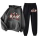 thumbnail image 1 of Puntoco Sudadera con Capucha para Mujer Sudadera con Bolsillo De Manga Larga Conjunto De Sudadera Estampada con Pantalones De Moda para Mujer Puntoco Puntoco-7283, 1 of 1