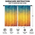 thumbnail image 2 of Blackout Kids Curtains,Geometric Gradient Childrens Insulated Curtains Set Of 2,Bedroom Essentials,Toddler Room Decor 52x84in(132x213cm), 2 of 4