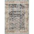 thumbnail image 2 of Well Woven Rodeo Matlock Blue Bohemian Eclectic Persian Border 2'3" x 7'3" Runner Rug, 2 of 2