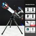 thumbnail image 4 of Telescope for Kids under $5! Xqxayjr Astronomy Telescope for Beginners, 50mm Refractor Telescope with Tripod, Kids Adults Lunar Planetary Telescope, 20X 30X 40X Magnification, 4 of 9