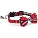 thumbnail image 4 of Juego de 2 collares para gatos con bonita pajarita y cascabel para gatitos y algunos cachorros, ajustable de 7,8 a 10,5 pulgadas (rojo + rosa) Feliz Sencillez, 4 of 5