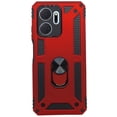 thumbnail image 1 of Funda Uso Rudo Con Anillo Magnético Para Honor X7a Rojo Cely Vesmir Más 2 Micas De Cristal, 1 of 5