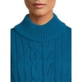 thumbnail image 5 of Time and True Women's Mock Neck Sweater, 5 of 5