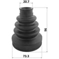 thumbnail image 2 of Febest BOOT INNER CV JOINT KIT 73.3X96X20.7 # 0315-FK OEM 44017-SDE-T00, 2 of 2