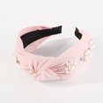 thumbnail image 4 of 1 diadema para mujer, diadema con nudo, turbante, diadema vintage, aros elásticos para el pelo, accesorios de moda para mujeres y niñas, 4 of 6