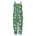 thumbnail image 4 of Tfken Jumpsuit For Girls Summer Sleeveless Comfy Casual Jumpsuit Graphic Daily Wear Toddler Comfortable Clothes Size 2-3 Years Multicolor, 4 of 4