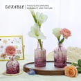 thumbnail image 5 of Supmind Juego De Jarrones De Vidrio De 12 Piezas, Pequeños Floreros De Color Púrpura Para Centros De Mesa, Mini Florero Vintage A Granel Para Decoración De Mesa De Boda Y Hogar, 5 of 5