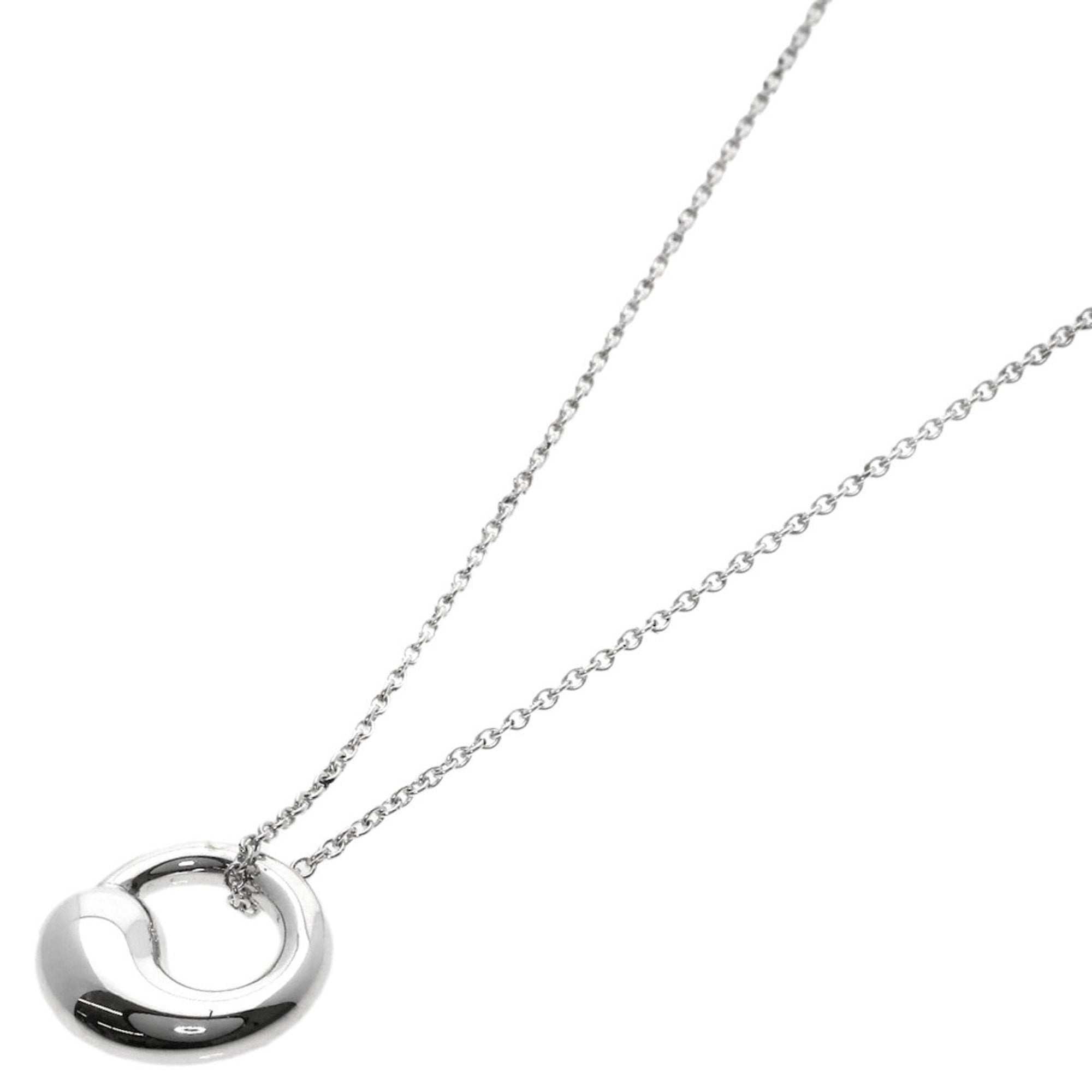 TIFFANY & CO. Pre-Owned Tiffany Eternal Circle Necklace Silver Women's TIFFANY&Co. (Good)