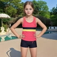 thumbnail image 2 of RUTAYY Little Girls Summer Swimwear 2PCS Boyshort Tankini Kids Swimsuit Beach Vacation Resort Beachwear, 10-11 Years, 2 of 9