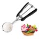 thumbnail image 3 of Cuchara para helado de acero inoxidable con cuchara para galletas para hornear (1 pieza, negro) JAMW Sencillez, 3 of 5