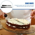 thumbnail image 2 of Stainless Steel Cake Turntable Rotating Stand with Smoother, 2 of 4