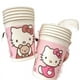 thumbnail image 5 of Vaso de papel rosa de Hello Kitty con alto valor de color, vaso desechable de dibujos animados, para fiestas, picnics, acampadas, necesario para niñas, 5 of 5